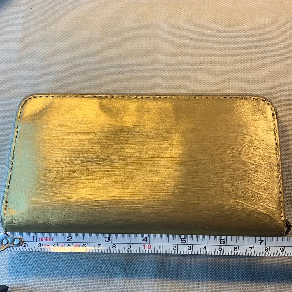 Tory Burch leather large wallet